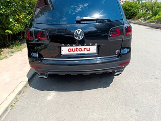2006 Volkswagen Touareg I, чёрный, 1100000 рублей, вид 2