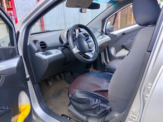 2011 Chevrolet Spark III, серебристый, 550000 рублей, вид 4
