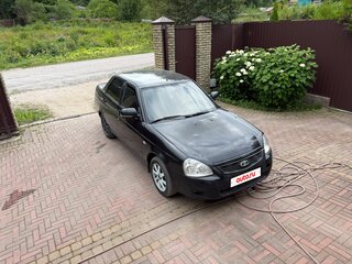 2009 Lada (ВАЗ) Priora I, чёрный, 220000 рублей, вид 5