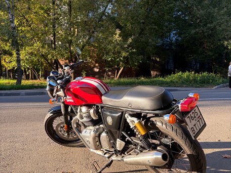2022 Royal Enfield Continental GT, красный, 530000 рублей, вид 3