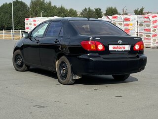 2003 Toyota Corolla IX (E120, E130), чёрный, 310000 рублей, вид 4
