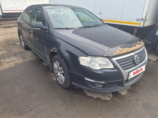 2008 Volkswagen Passat BlueMotion B6, чёрный, 350000 рублей, вид 2