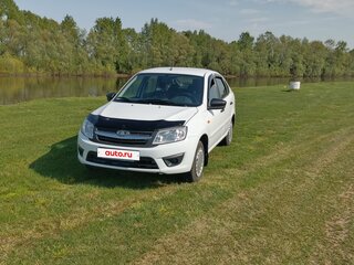2015 Lada (ВАЗ) Granta I, белый, 560000 рублей, вид 2
