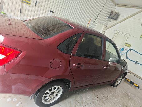 2012 Lada (ВАЗ) Granta I, серебристый, 280000 рублей, вид 3