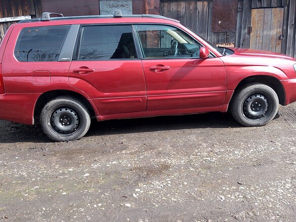 2002 Subaru Forester II, красный, 575000 рублей - вид 2
