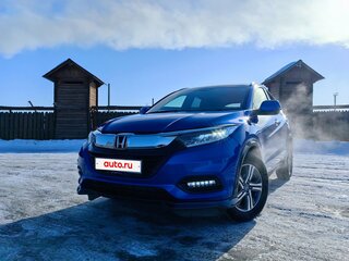 2019 Honda Vezel I Рестайлинг, синий, 2035000 рублей, вид 4