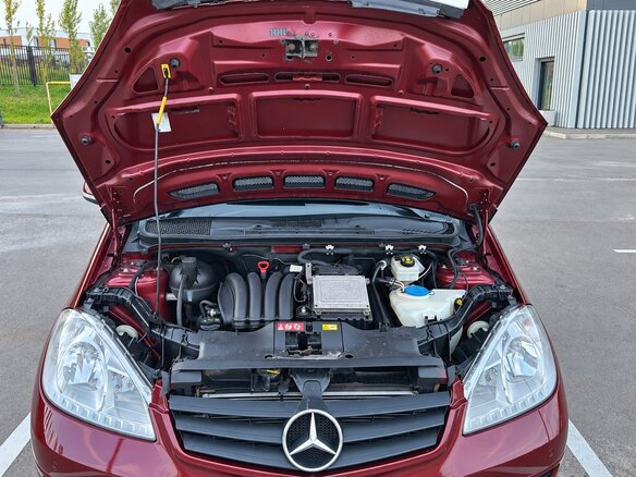 2009 Mercedes-Benz A-Класс 180 II (W169) Рестайлинг, пурпурный, 790000 рублей - вид 23