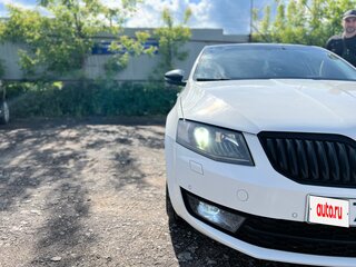 2013 Skoda Octavia III (A7), белый, 1280000 рублей, вид 3