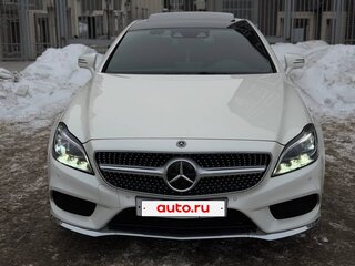 2017 Mercedes-Benz CLS 350 BlueTEC II (C218) Рестайлинг, белый, 3650000 рублей, вид 3