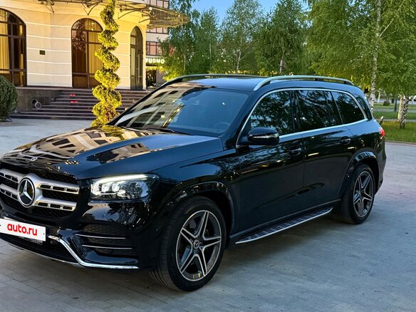 2020 Mercedes-Benz GLS 400 d II (X167), чёрный, 9700000 рублей