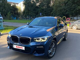 2018 BMW X4 20d II (G02), синий, 4300000 рублей, вид 2