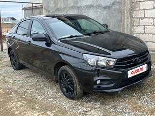 2017 Lada (ВАЗ) Vesta I, чёрный, 800000 рублей, вид 1
