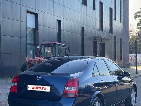 2005 Nissan Primera III (P12), синий, 500000 рублей - вид 3