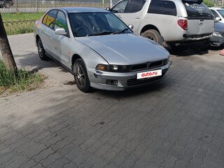 2001 Mitsubishi Galant VIII Рестайлинг, серый, 160000 рублей, вид 4