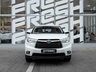 2014 Toyota Highlander III (XU50), белый, 2525000 рублей, вид 3