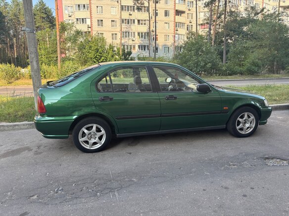 1995 Honda Civic VI, зелёный - вид 2
