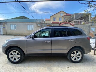 2006 Hyundai Santa Fe II, серебристый, 1000000 рублей, вид 4
