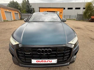 2021 Audi Q8 45 TDI I (4M), синий, 9348000 рублей, вид 2