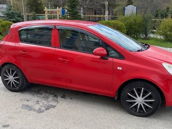 2008 Opel Corsa D, красный, 535000 рублей - вид 1