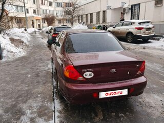 2006 Kia Spectra I Рестайлинг 2, красный, 270000 рублей, вид 4