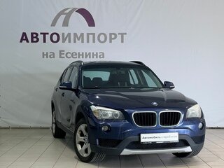 2013 BMW X1 20i I (E84) Рестайлинг, синий, 1245000 рублей, вид 3