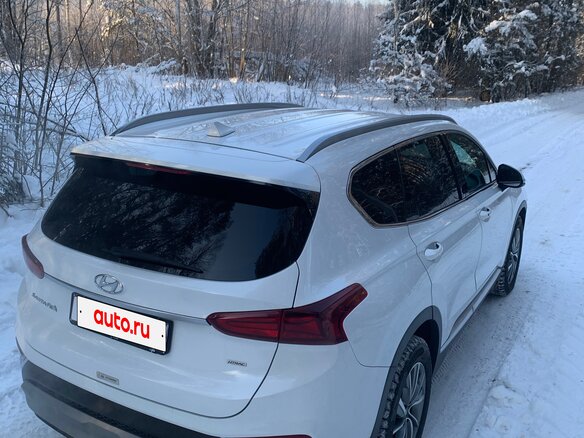 2019 Hyundai Santa Fe IV, белый, 2220000 рублей - вид 18