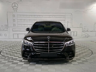 2024 Mercedes-Benz S-Класс 500 Long 4MATIC VII (W223), чёрный, 24710000 рублей, вид 2