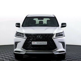 2020 Lexus LX 570 III Рестайлинг 2, белый, 10977120 рублей, вид 2