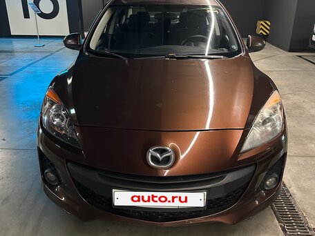 2012 Mazda 3 II (BL) Рестайлинг, коричневый, 890000 рублей, вид 4