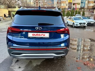 2021 Hyundai Santa Fe IV Рестайлинг, синий, 3300000 рублей, вид 5