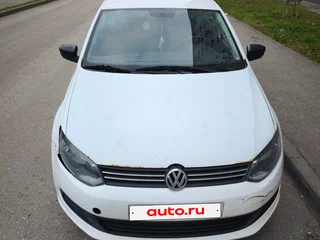 2013 Volkswagen Polo V, белый, 370000 рублей, вид 2