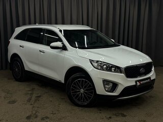 2017 Kia Sorento III Prime Рестайлинг, белый, 2199900 рублей, вид 2