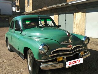 1956 ГАЗ М-20 «Победа», зелёный, 850000 рублей, вид 1