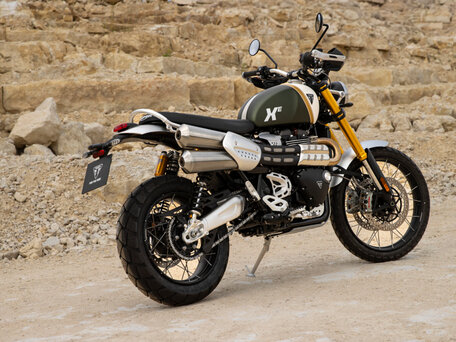 2025 Triumph Scrambler, зелёный, 2340000 рублей, вид 3
