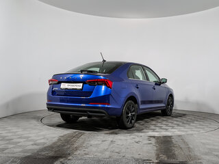 2021 Skoda Rapid II, синий, 1464000 рублей, вид 5