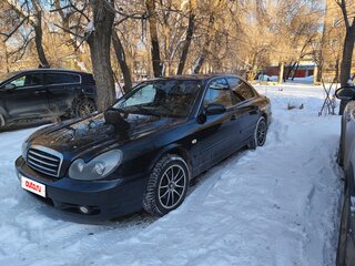 2010 Hyundai Sonata ТагАЗ IV (EF) Рестайлинг, чёрный, 480000 рублей, вид 1
