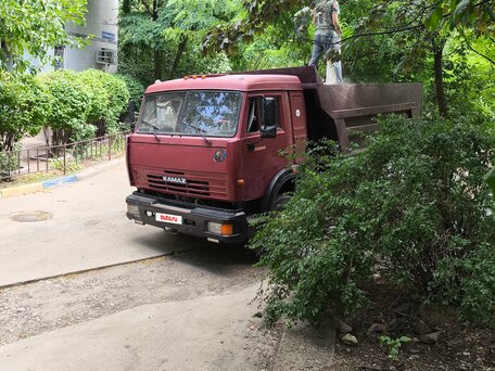 2007 КамАЗ 5511, красный, 1300000 рублей, вид 5