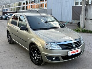 2011 Renault Logan I Рестайлинг, бежевый, 449000 рублей, вид 1