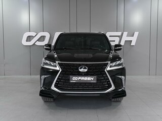 2020 Lexus LX 570 III Рестайлинг 2, чёрный, 6970000 рублей, вид 3