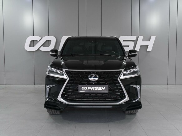 2020 Lexus LX 570 III Рестайлинг 2, чёрный - вид 2