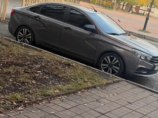 2016 Lada (ВАЗ) Vesta I, серый, 578000 рублей, вид 5