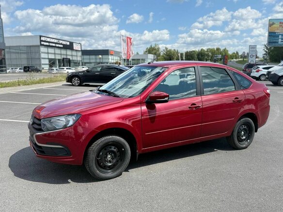2026 Lada (ВАЗ) Granta I Рестайлинг, красный - вид 1