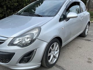 2012 Opel Corsa D Рестайлинг II, серебристый, 575000 рублей, вид 3