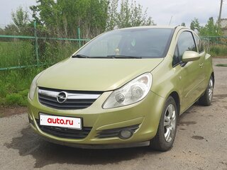 2007 Opel Corsa D, зелёный, 600000 рублей, вид 4