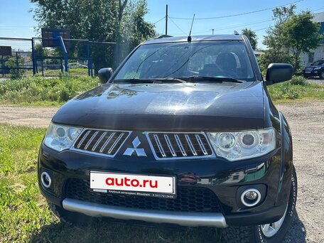 2012 Mitsubishi Pajero Sport II, чёрный, 1680000 рублей, вид 4