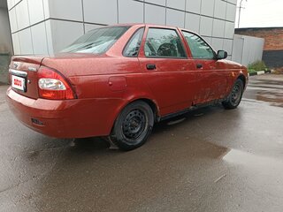 2007 Lada (ВАЗ) Priora I, красный, 125000 рублей, вид 2
