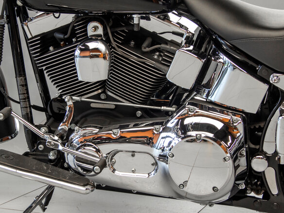 2006 Harley-Davidson Softail Deluxe, серебристый, 873952 рублей - вид 14