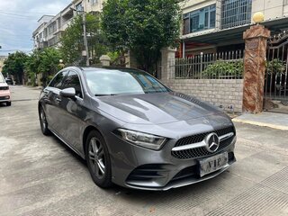 2022 Mercedes-Benz A-Класс 180 Long IV (W177) Рестайлинг, серый, 1780000 рублей, вид 3
