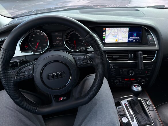2011 Audi A5 I (8T), коричневый, 1400000 рублей - вид 8