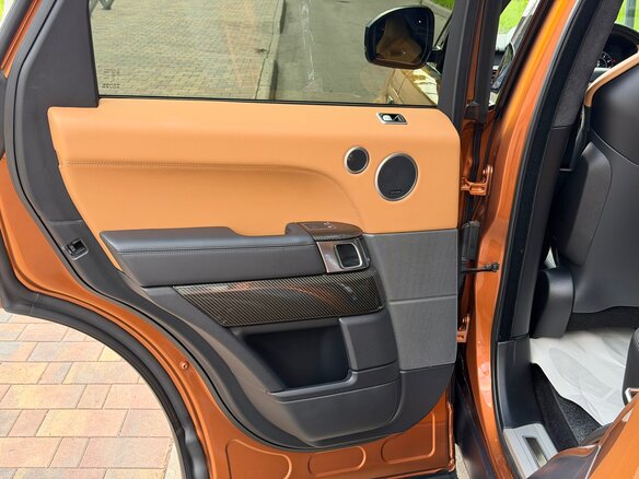 2019 Land Rover Range Rover Sport SVR II Рестайлинг, оранжевый - вид 17